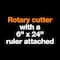 Fiskars® Rotary Cutter & Ruler Combo Tool